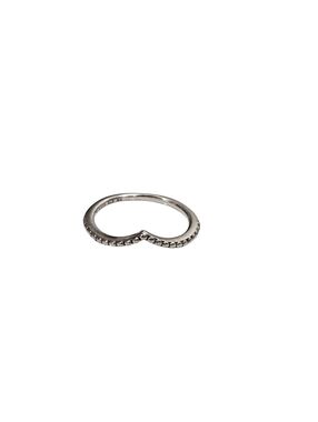 Pandora Sterling Silver Wishbone Ring Size 54